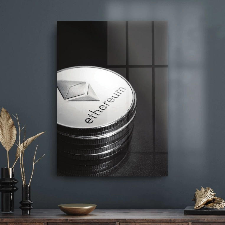 Decovetro Cam Tablo Ethereum 30x40 cm