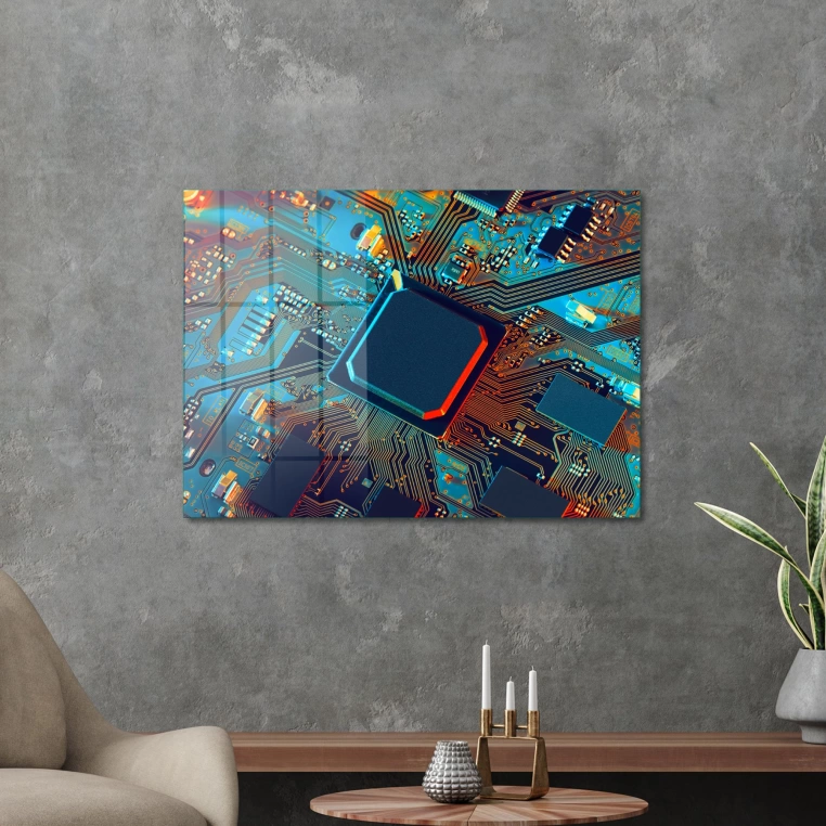 Decovetro Cam Tablo Mainboard 50x70 cm