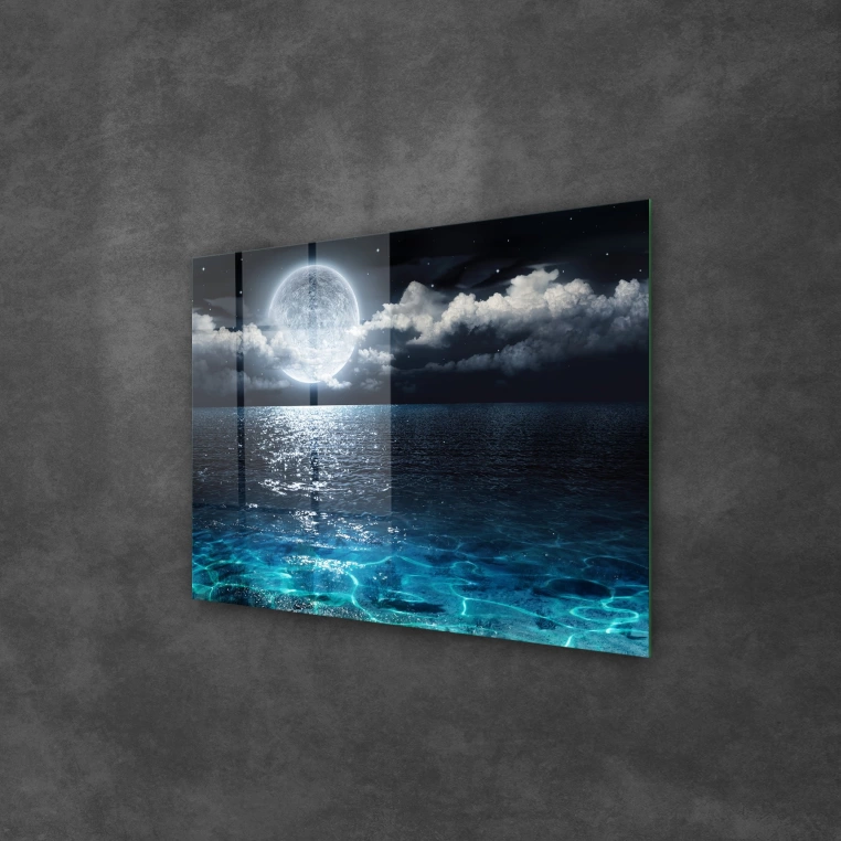Decovetro Cam Tablo Night Ocean 70x100 cm