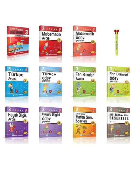 3. Sınıflar – Tüm Dersler Premium Paket