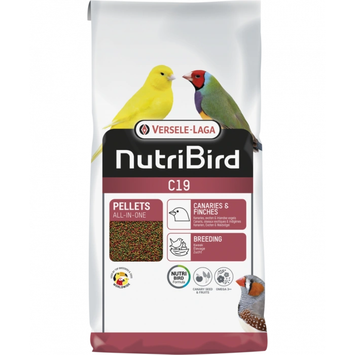 Nutrıbırd C19 Kanarya - Finch Pelet 10 Kg