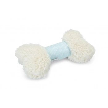 Beeztees Yavru Köpek Peluş Oyn. Kemik 21 Cm Beyaz