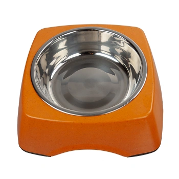 Bobo 136725 Desenli 700Ml Bambu. Çelik Taslı Mama