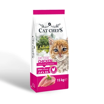 Cat Chefs 15 Kg Yavru Kedi Maması Tavuklu