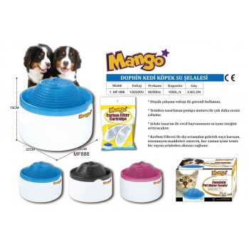 Dophin Kedi Köpek Su Şelalesi