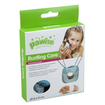 Pawise Fare Ve Hamster İçin Hışırtı Mağarası 10 × 9 Cm