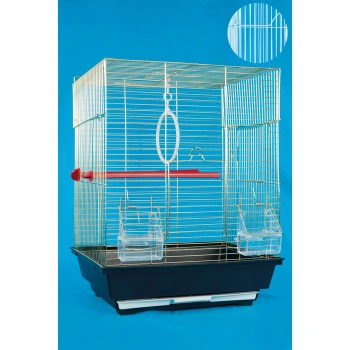 Kafes H1202A-R Boyalı Dikdörtgen 34,5X28X45,5