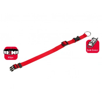 Karlıe Boyun Tasma 20-35cm Kırmızı