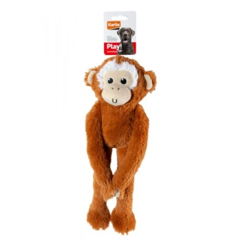 Karlıe Peluş Oyuncak Maymun Kahverengi 38cm