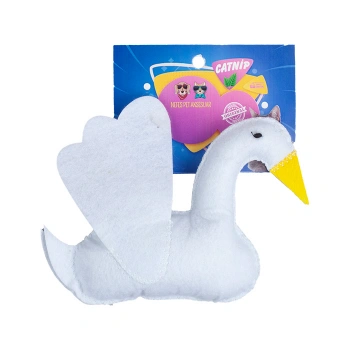 Kuğu  Oyuncak Catnipli