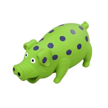 Lateks Benekli Domuz Oyuncak 18X9X7,5 Cm