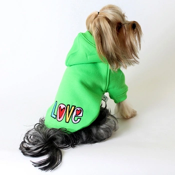 Love Nakışlı Kapüşonlu Sweatshirt S,M,L,XL,XXL