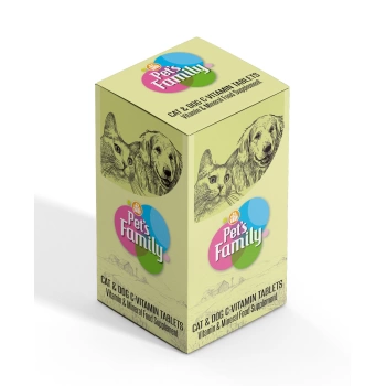 Pets Family Kedi&köpek C-vitamin Tablet 75 Adet