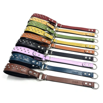 S-DAB-3011 Deri Aksesuarlı Boğma Boyun Tasması