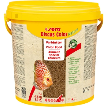 sera discus color nature - 10 Lt (4,2 kg)