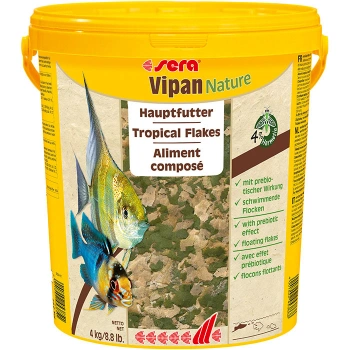 sera vipan large flakes nature 21 lt(4kg)
