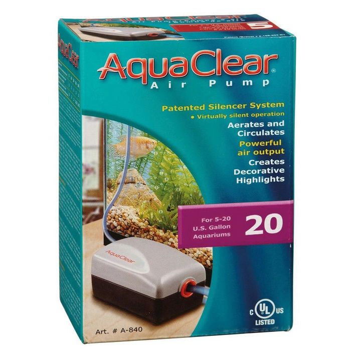 Aquaclear Model 20 Hava Pompa.  19-75Lt/5W