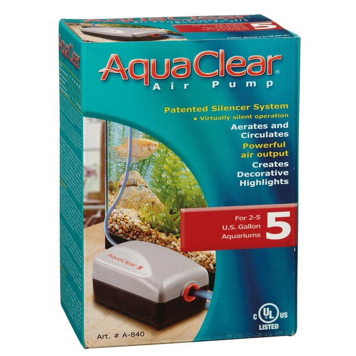 Aquaclear Model 5 Hava Pompa.  8-19Lt/2W