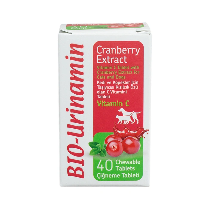 Bio Urinamin Kedi-Köpek Vitamin Tabl 40 Tablet