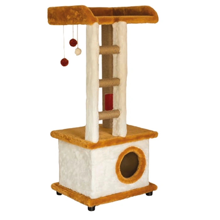 Centrion Ahşap Kedi Tırmalama 130x55x50 cm