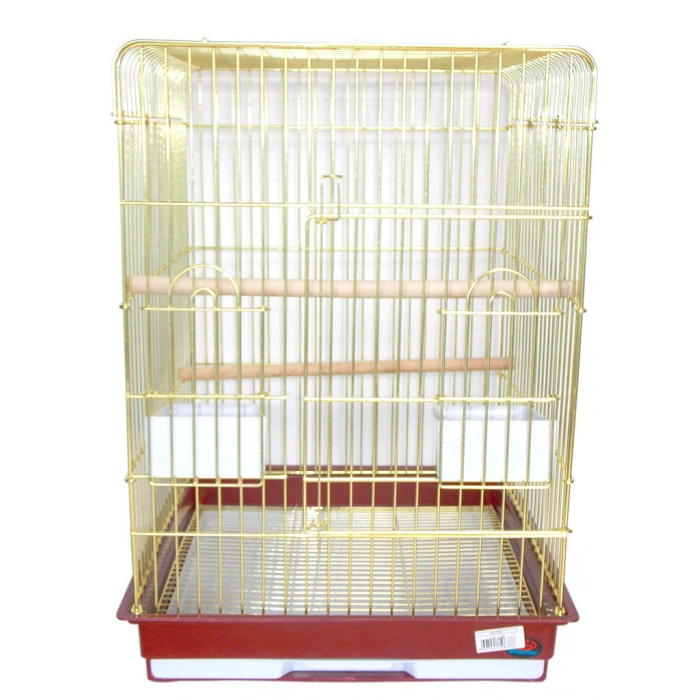 Dayang Papağan Kafesi Pirinç 47 X 47 X 65