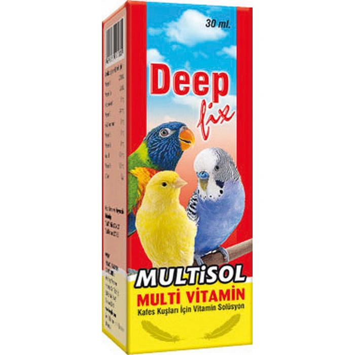 Deepmultisol Kuş Vitamini 30 Ml