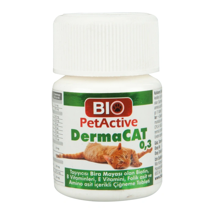 Dermacat 0,3Gr Kediler İçin 75 Tab. Sarımsaklı May