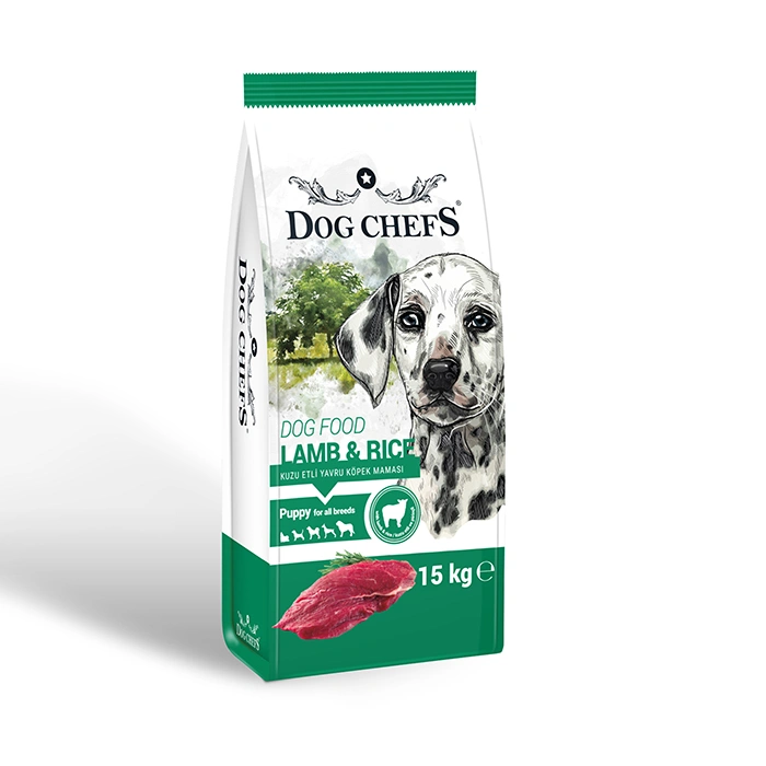 Dog Chefs 15 Kg Yavru Köpek Maması Kuzu Etli