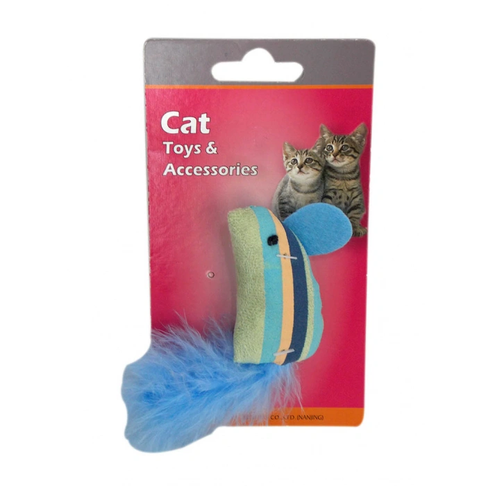 Eastland Hışırtılı Tüylü Kedi Oyuncağı 13,5 Cm