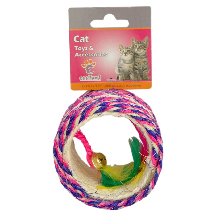 Eastland Iplı Kedı Oyuncağı 6cm Çap