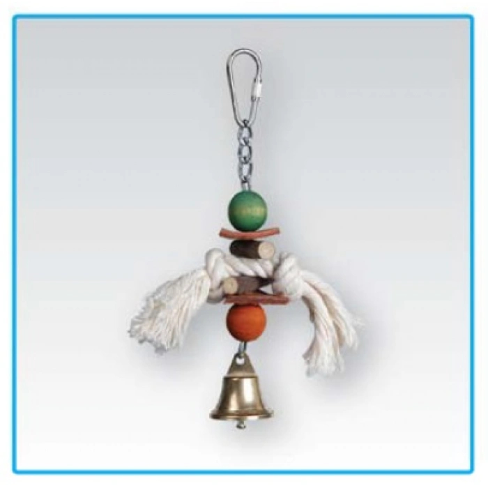 Eastland Kuş Oyuncağı Çanlı Stres İpi 17 Cm