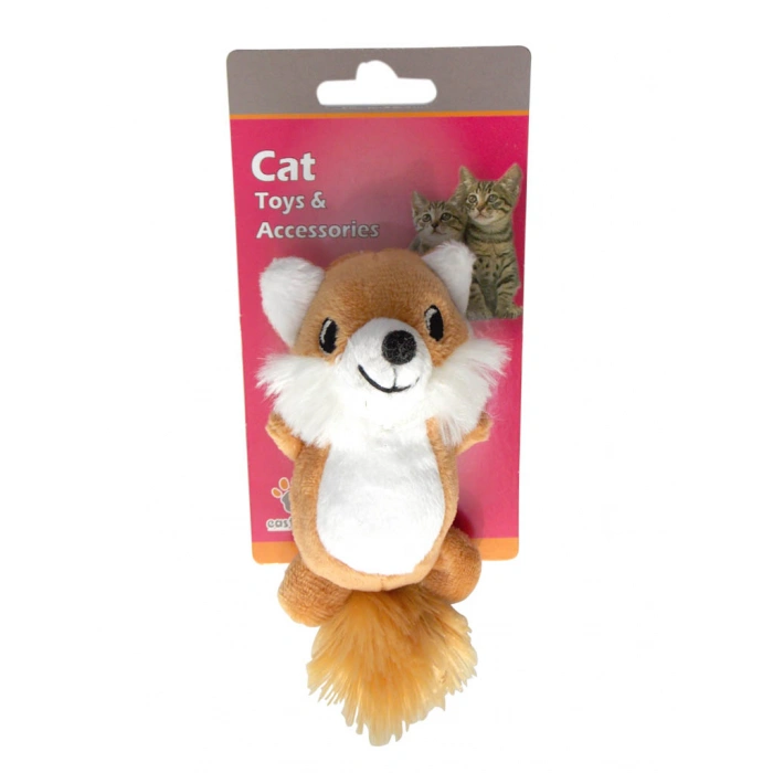 Eastland Peluş Hışırtıkedı Oyuncağı Tilki 9,5x5 Cm