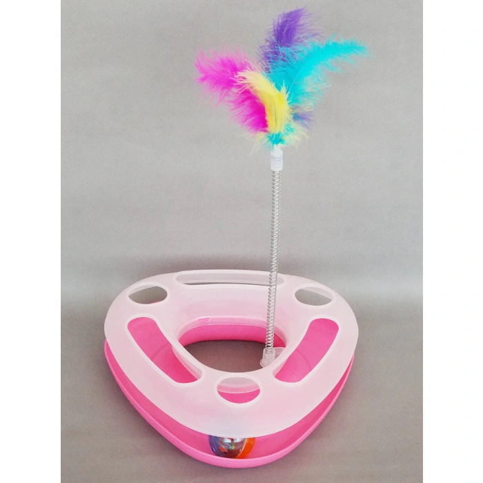 Eastland Üçgen İnteraktif Kedi Oyuncağı 26x25x36