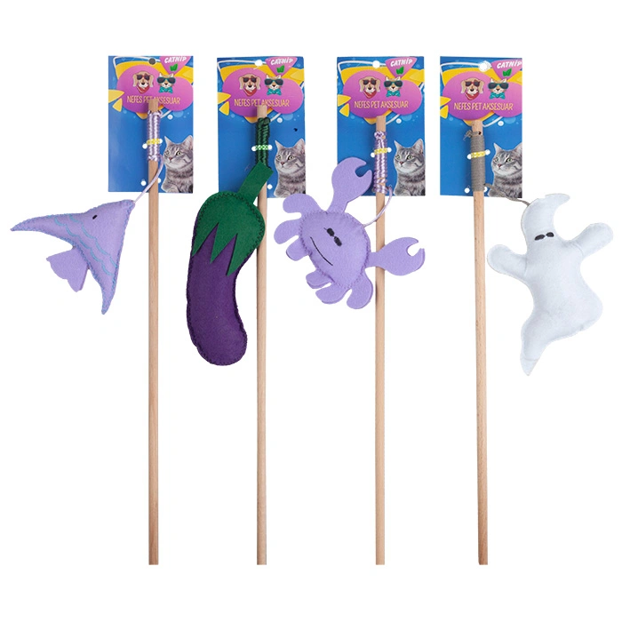 Figürlü Kedi Oltası Catnipli