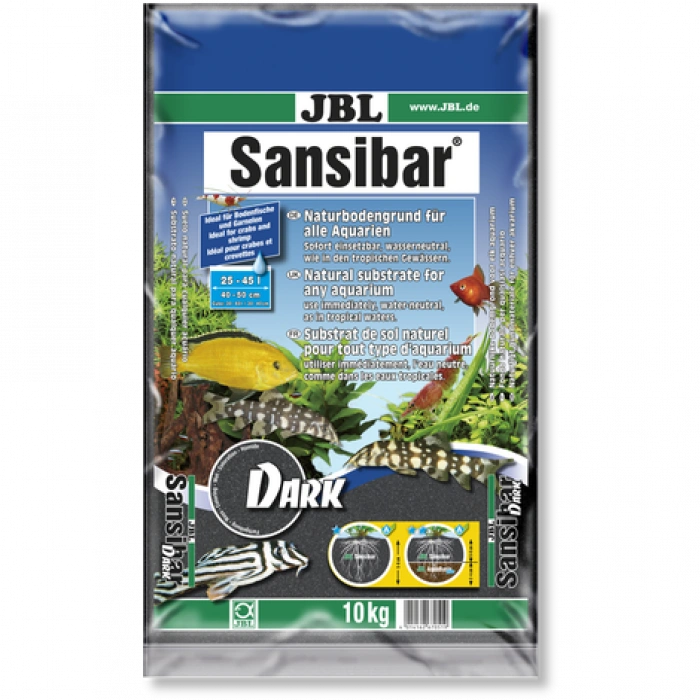 Jbl Sansıbar Siyah 0,2-0,5mm 10 Kg Kum