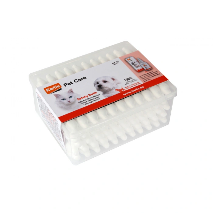 Karlıe Kedi - Köpek Kulak Temizleme Çöpü 55li