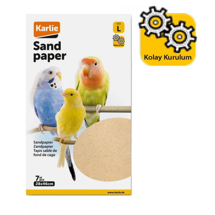 Karlıe Kumlu Kafes Altlığı 28x46cm