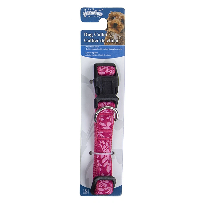 Kopek Tasması Pembe M (35-50Cm/20Mm)