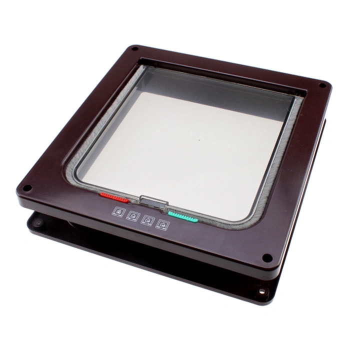 Kudi Kd1901121 Kahve Kedi Kopek Kapı 22,5X22,5X10