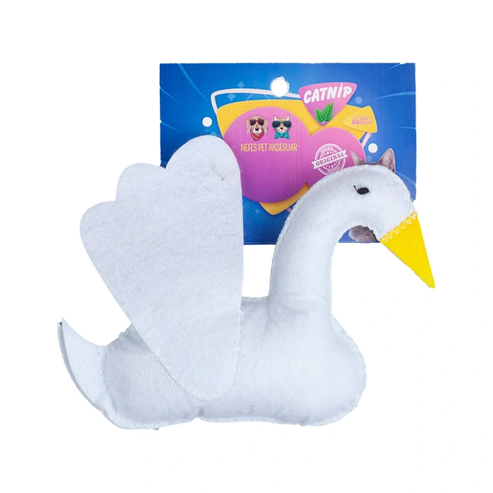 Kuğu  Oyuncak Catnipli