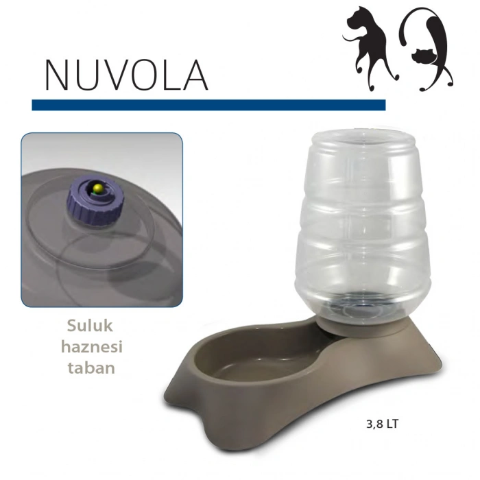 Mp Su Kabı Nuvola Hazneli 3.8lt K.rengi