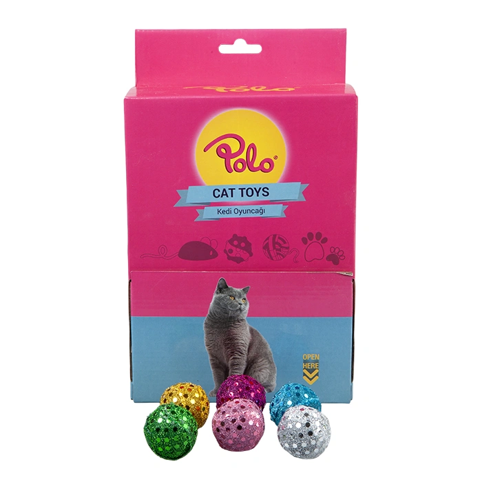 Polo Plastik Parlayan Top 4Cm (48Li)