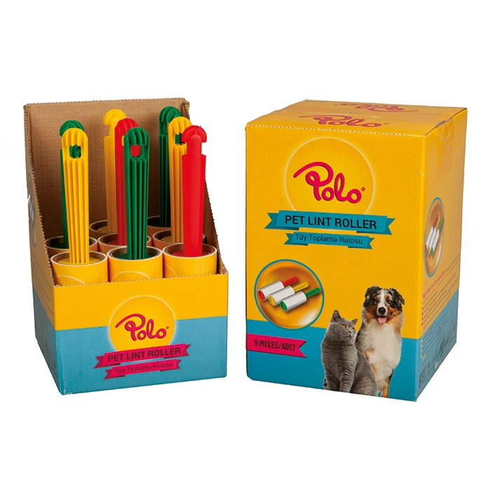 Polo Tüy Toplama Rulosu 9-Lu Set (30 Yaprak) (4)