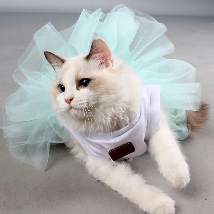 Prenses Baskılı Tütü Elbise - Yeşil S,M,L,XL,XXL