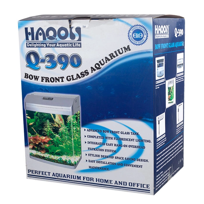 Q390 Komple Akvaryum 39Cm-Walnut