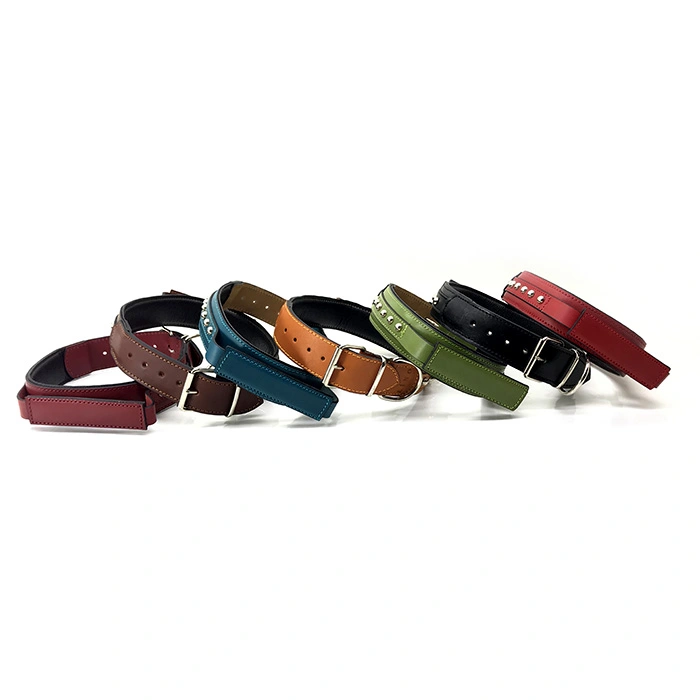 S-9901 Deri Ortadan Tutmalı Boyun Tasması