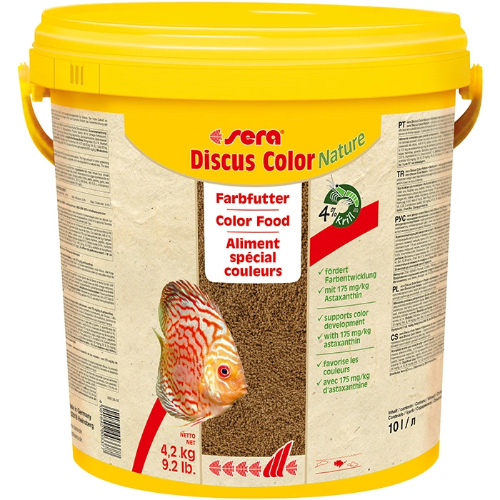 sera discus color nature - 10 Lt (4,2 kg)