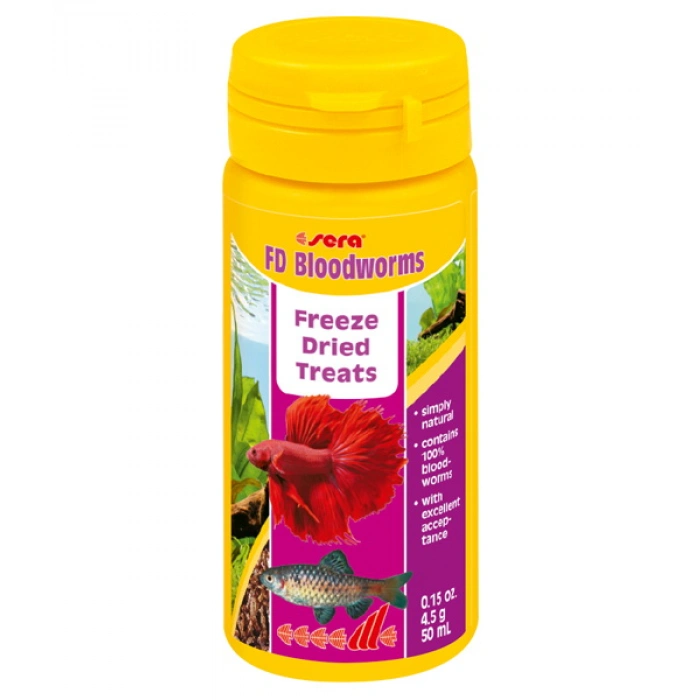 Sera Fd Bloodworms(Kan Kurdu) 50 Ml 4,5 Gr
