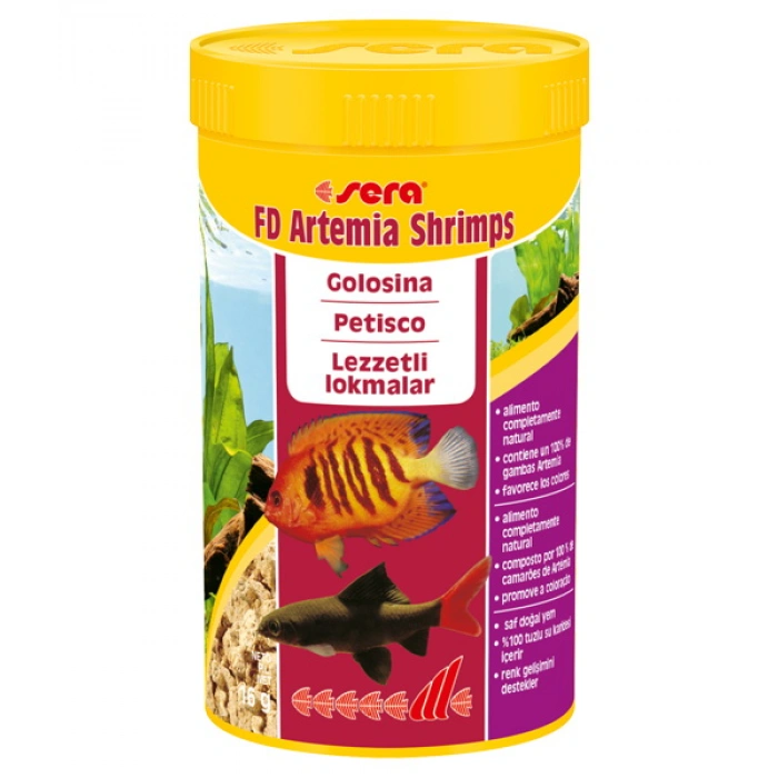 Sera Fd Shrimp (Artemia) 250 Ml 16 Gr