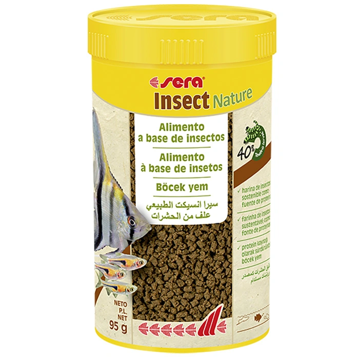 Sera insect nature 1,5mm 250ml